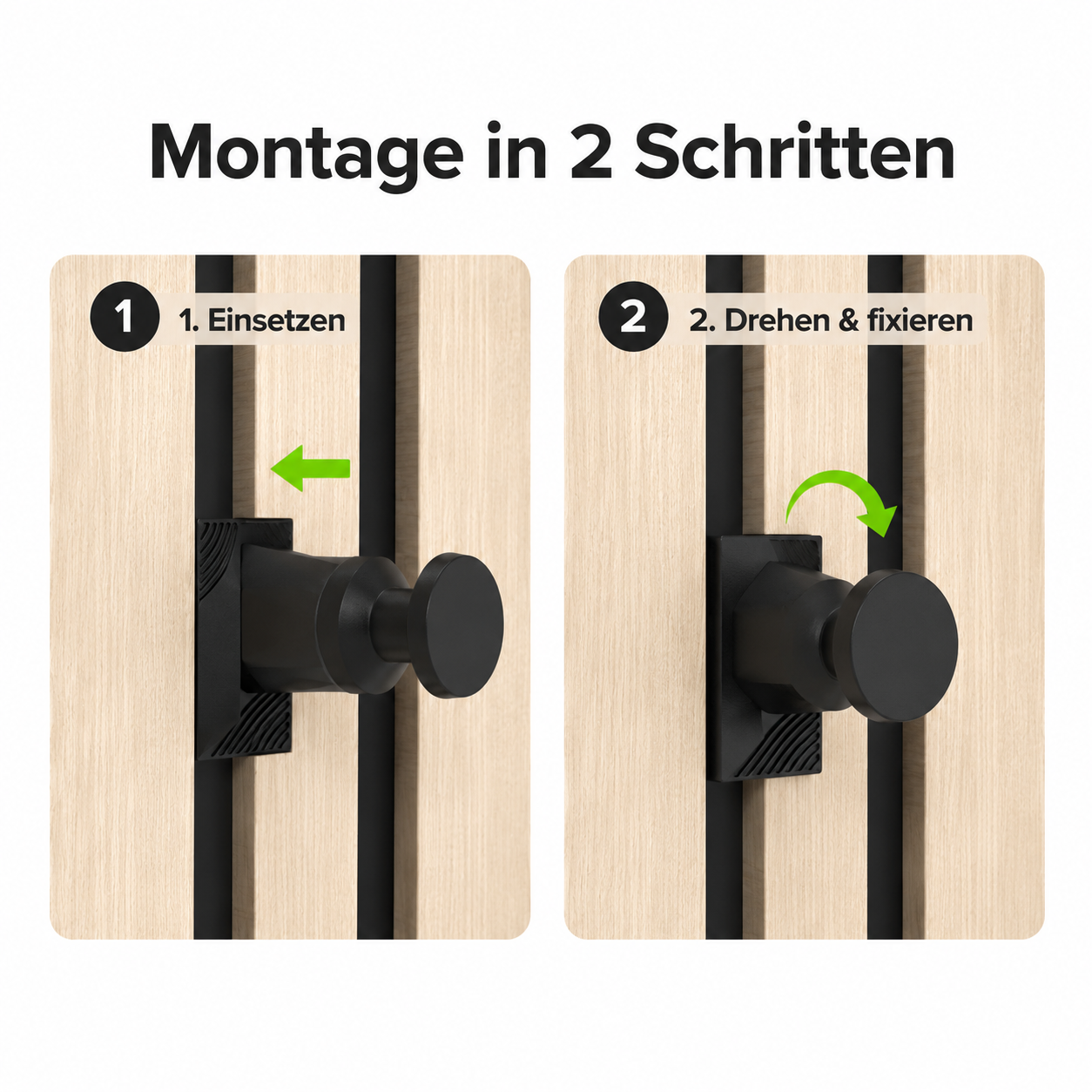Haken für Akustikpaneele im 2er Pack