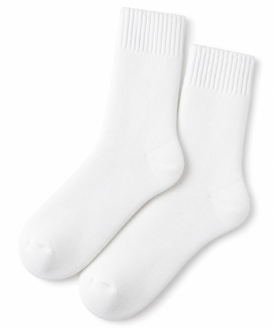 Kuschelsocken weiss