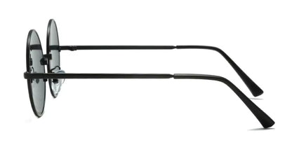 Sonnenbrille Retro schwarz