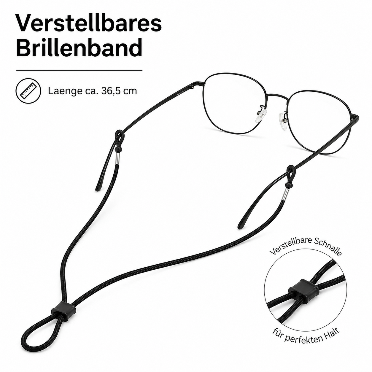 Brillenband verstellbar