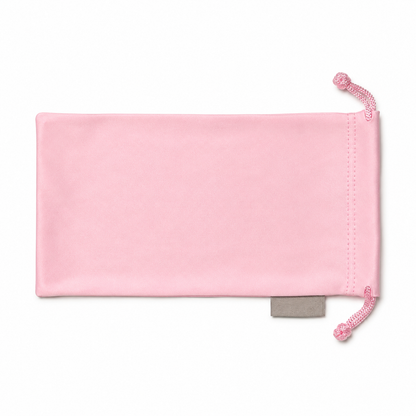Mikrofaserbeutel Sonnenbrillen Rosa