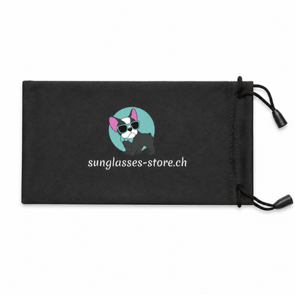 Microfiber bag sunglasses black