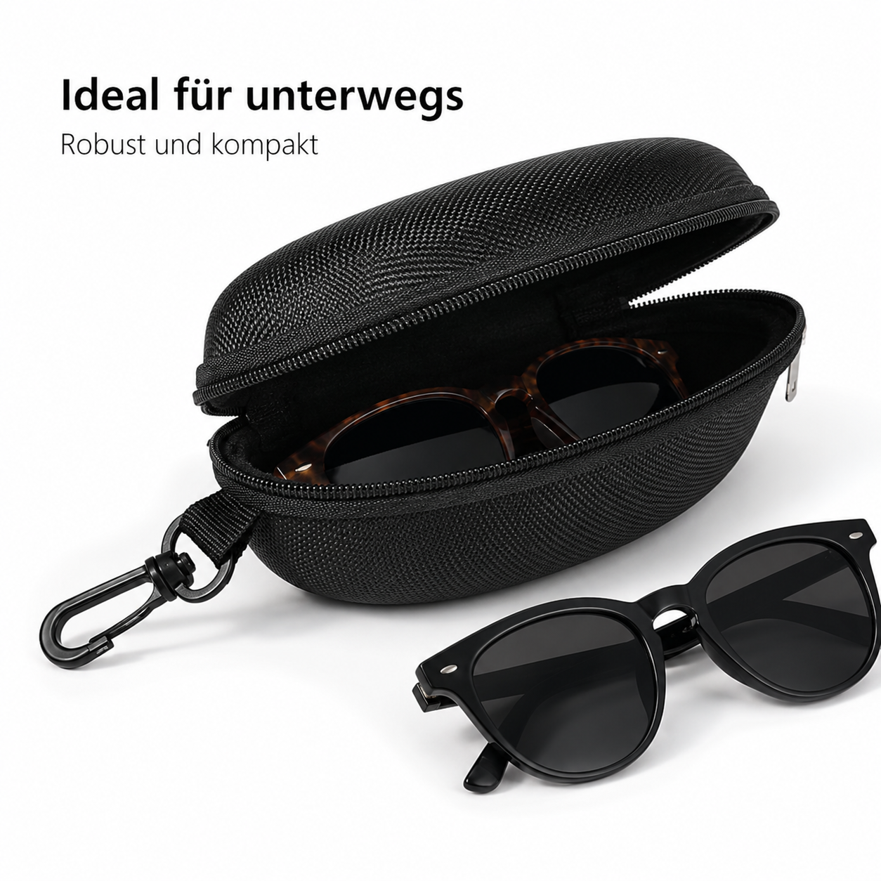 Brillenetui schwarz