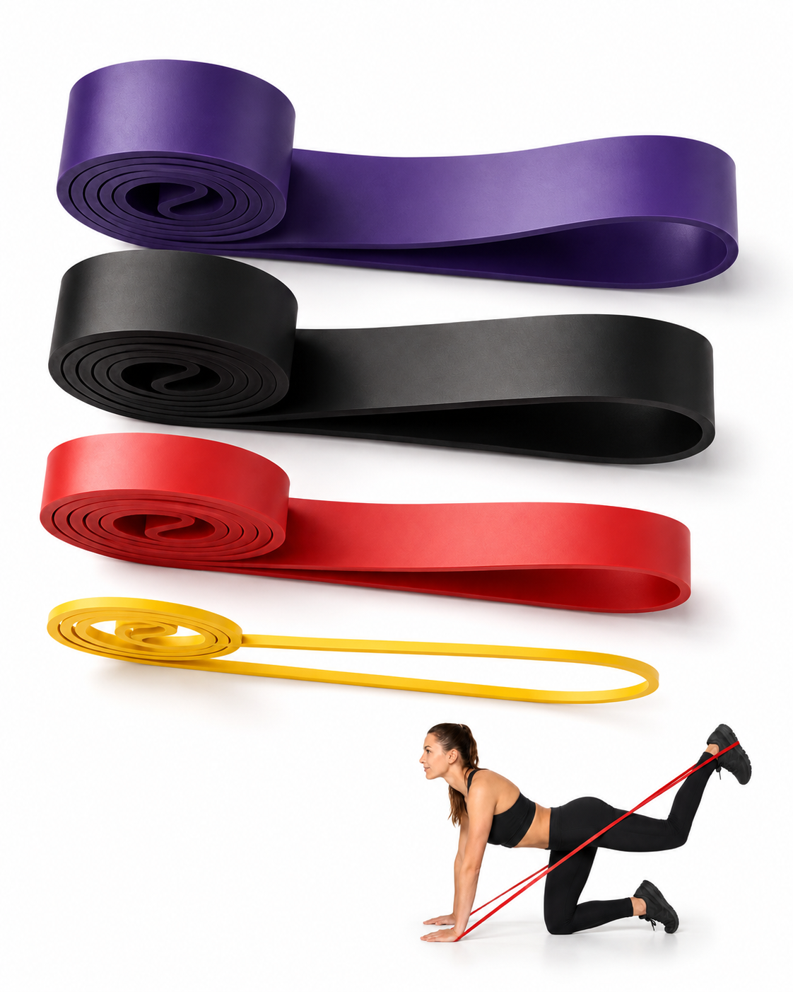 Fitnessband 4-er Set