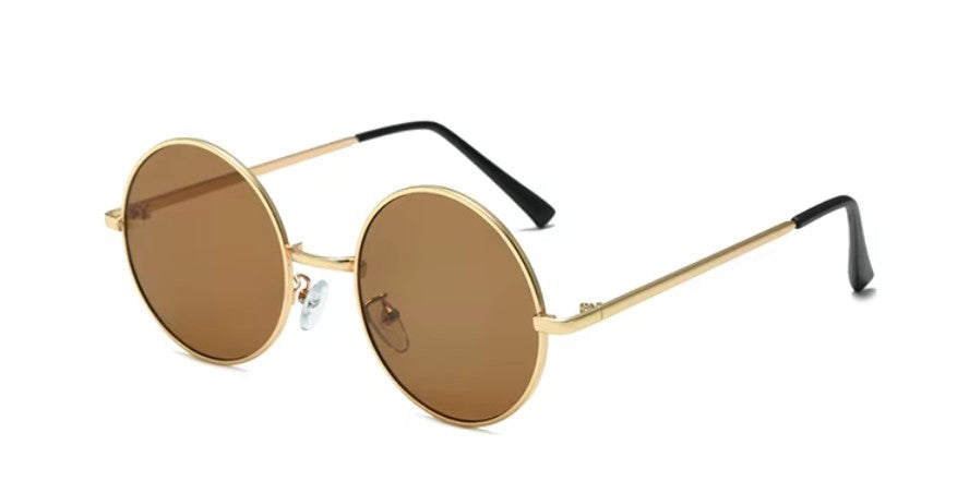 Sonnenbrille Retro braun