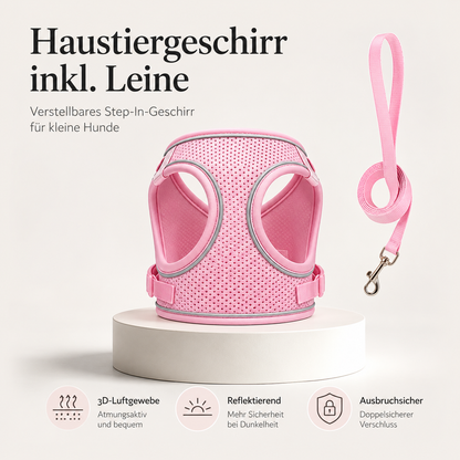 Hundegeschirr Pink M