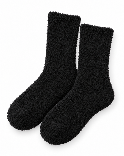 Kuschelsocken schwarz