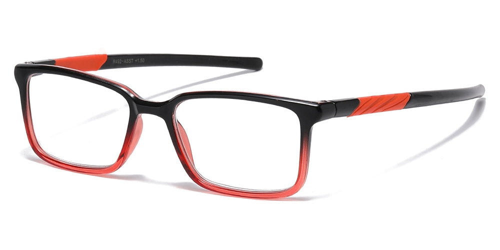 Lesebrille orange +1.50 - 2.00