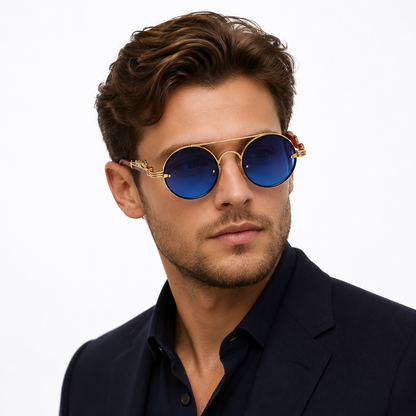 Runde Sonnenbrille