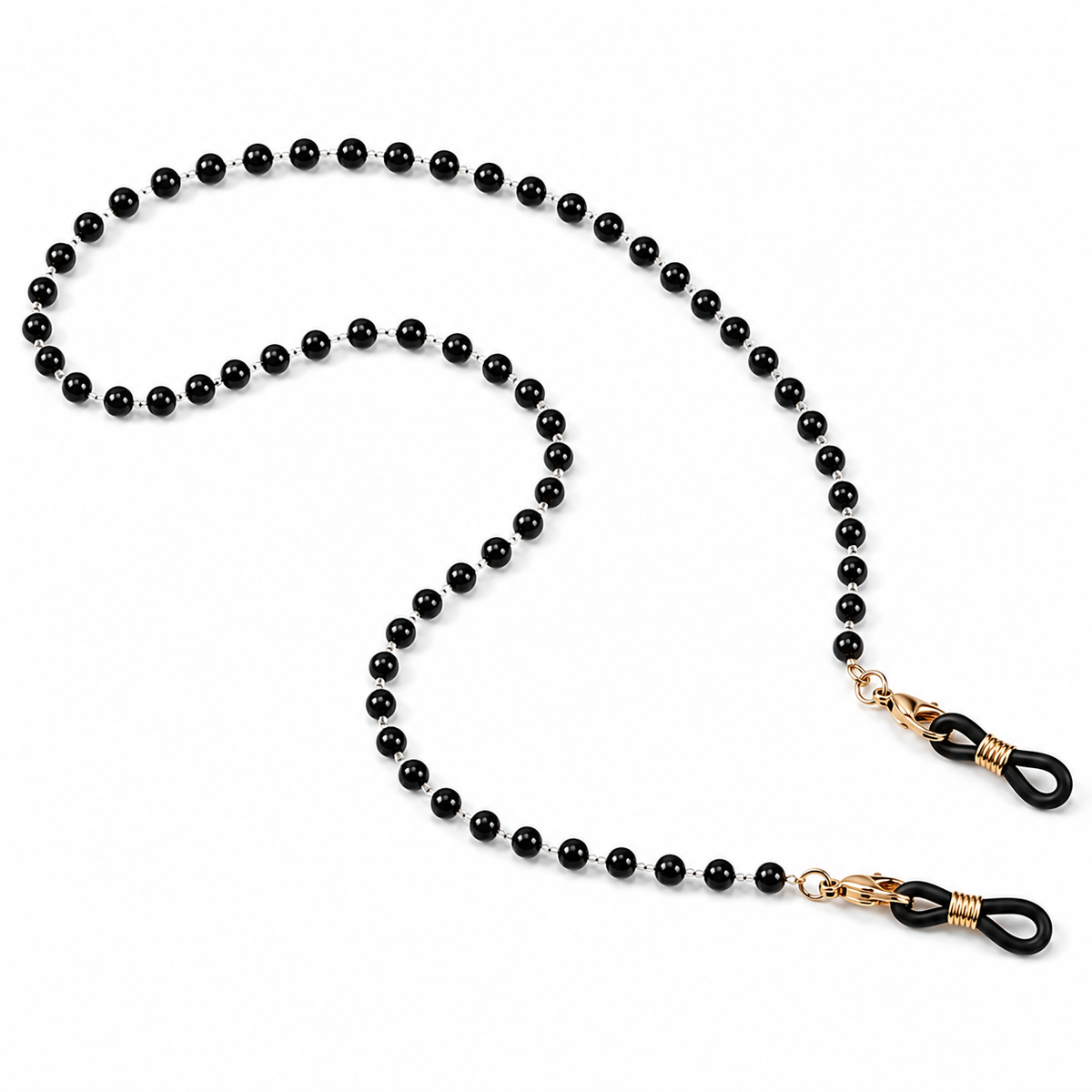 Brillenkette schwarz