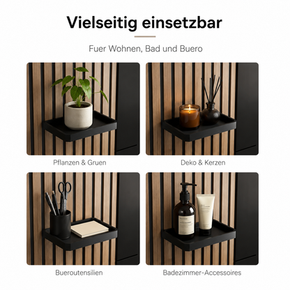 Wandregal für Akustikpaneele