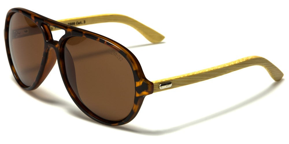 Sonnenbrille Aviator Holz