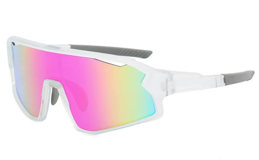 Sportbrille Transparent/Farbig
